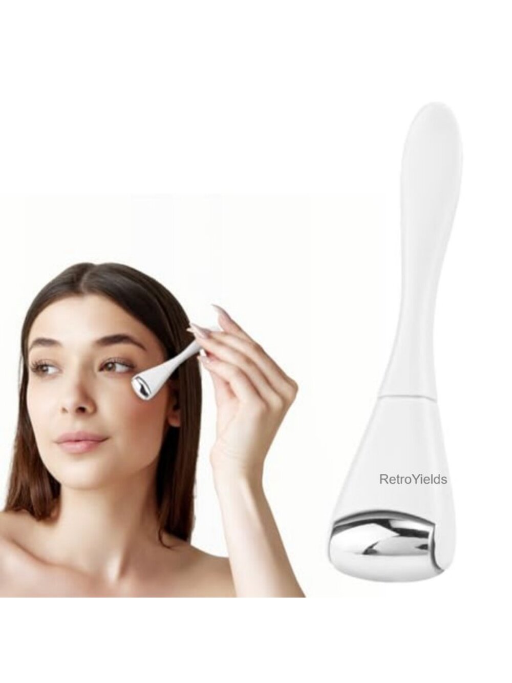 Mini Ice Eye Roller Facial Massage Tool for Puffiness Relief